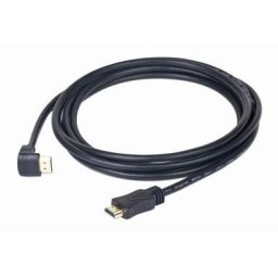 Cablu video; HDMI-C M la HDMI-C M; 3m; conector 90 grade; CCB-HDMI90-10