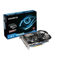 Placa video GIGABYTE 2048 MB; GDDR5; 256 bit; PCI-E 16x; AMD Radeon HD7850; DVI; HDMI;DISPLAY PORT