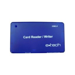 CARD READER/WRITER; USB 2.0 M la SD/MICROSD/MMC; E-TECH; ECR-1M52