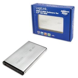 Logilink HDD ENCLOSER;IDE la USB 2.0, Aluminiu UA0040A