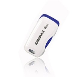 USB STICK KINGMAX; model: PD-01; capacitate: 8 GB; interfata: 2.0; culoare: ALB