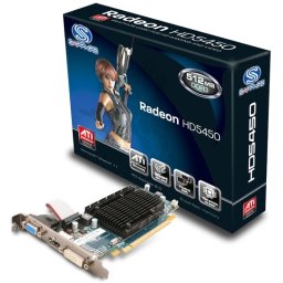 Placa Video Saphire PCI-E ATI RADEON HD5450 1 GB DDR3 64 BIT