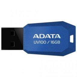 USB STICK ADATA; model: AUV100-16G-RBL; capacitate: 16 GB; culoare: ALBASTRU