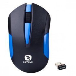 Mouse SERIOUX; model: DRAGO 300; ALBASTRU; USB; WIRELESS; DRAGO300-RD