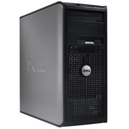 Dell, OPTIPLEX 760, Intel Core 2 Duo E8400, 3.00 GHz, video: Intel GMA 4500; TOWER