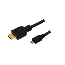 Cablu video; HDMI-A T la micro HDMI-D T; 2m; CH0032