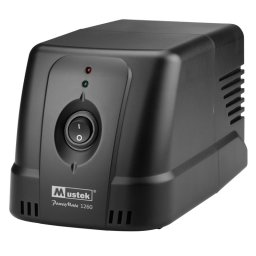 UPS MUSTEK; model: POWERMATE 1260 600VA; format: TOWER; iesiri: 3; fara baterii; stare: NOU