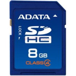 SD-HC CARD ADATA; capacitate: 8 GB; clasa: 4