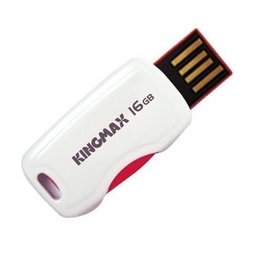 USB STICK KINGMAX; model: KM-PD01; capacitate: 16 GB; interfata: 2.0; culoare: Alb