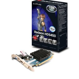 Placa video SPARKLE 1024 MB; GDDR3; 64 bit; PCI-E 16x; AMD Radeon HD 5450; VGA; DVI; HDMI