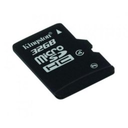 MICRO SD CARD KINGSTON; model: SDC4/32GB; capacitate: 32 GB; clasa: 4; culoare: NEGRU