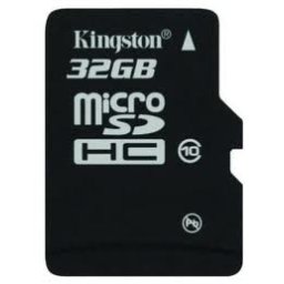 MICRO SD CARD KINGSTON; model: SDC10/32GB; capacitate: 32 GB; clasa: 10; culoare: NEGRU