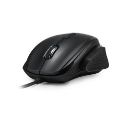 MOUSE DELUX USB BLACK DLM-537BU