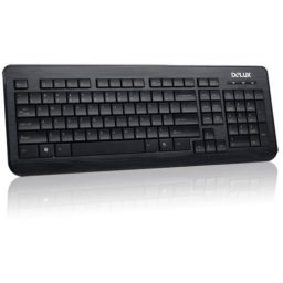 TASTATURA DELUX USB BLACK DLK-3110U