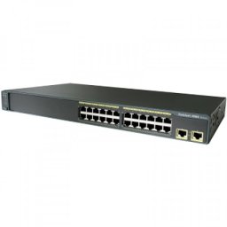 ROUTER CISCO; model: CATALYST 2960; MANAGEMENT; PORTURI: 24 x RJ-45 10/100; 2 x RJ-45 10/100/1000