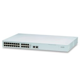 SWITCH 3COM; model: SUPERSTACK 34226T; MANAGEMENT; PORTURI: 24 x RJ-45 10/100; 2 x RJ-45 10/100/1000
