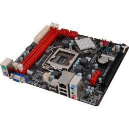 Placa de baza BIOSTAR; model: H61MGV3; socket: 1155; RAM: DD-RAM3; PCI-E; format: MINI ATX