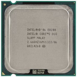 PROCESOR: INTEL; CORE 2 DUO; E8200; 2.66 GHz; socket: LGA775; REF