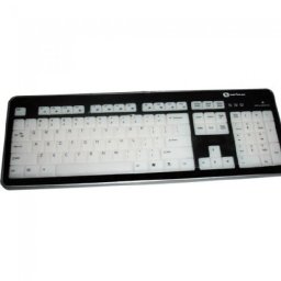 Tastatura SERIOUX; model: LK9200EL; layout: US; ALB; USB; LK9200EL