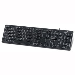 Tastatura GENIUS; model: SLIMSTAR 120; layout: US; NEGRU; USB/PS2; SLIMSTAR 120