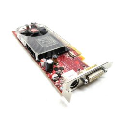 Placa video: ATI Radeon 2400 HD XT; 256 MB; PCI-E 16X; 1 x DMS-59; 1 x SVIDEO; CN0CP3091374092902R9A01, 0CP309, 0HW916