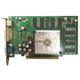 Placa video: NVIDIA GeForce 6200; 256 MB; PCI; 1 x VGA F; 1 x DVI-D F; 1 x SVIDEO; G606200PUE24L, P362A01AA01