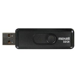 USB STICK MAXEL; model: VENTURE; capacitate: 32 GB; interfata: 2.0; culoare: NEGRU