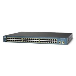 SWITCH CISCO; model: 2950; MANAGEMENT; PORT CONSOLA; PORTURI: 48 x RJ-45 10/100; 2 x GBIC ; WS-C2950G-48-EI