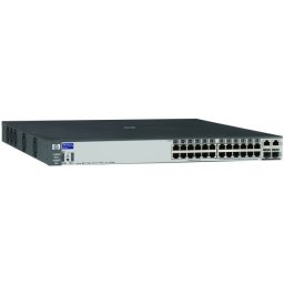 SWITCH HP; model: PROCURVE 2626; MANAGEMENT; PORTURI: 24 x RJ-45 10/100; 2 x RJ-45 10/100/1000; "J4900B"; SH