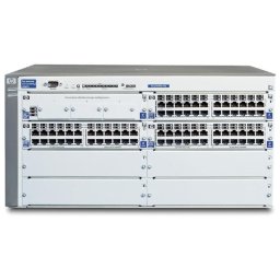 SWITCH HP; model: PROCURVE 4108GL; MANAGEMENT; PORT CONSOLA; PORTURI: 48 x RJ-45 10/100; x RJ-45 ; "J4865A"; SH