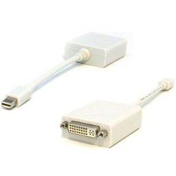 Cablu PC; mini-DISPLAY PORT M la DVI-I F; 0.1m