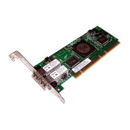 Placa retea: QLOGIC QLA2342; PCI-X; 2 x LC OPTICAL; "US04U854135505A82RA3, 04U854, FC5010409-30 G"; SH