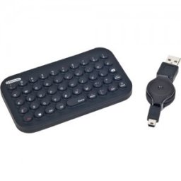 Tastatura GEMBIRD; model: KB-BTF2-B-US; NEGRU; USB; BLUETOOTH; KB-BTF2-B-US