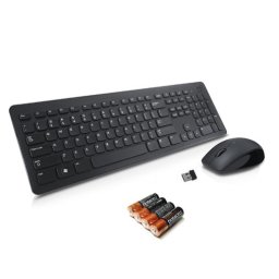 Kit Tastatura + Mouse DELL; layout: UK; NEGRU; USB; WIRELESS; MULTIMEDIA, 0YXPX1