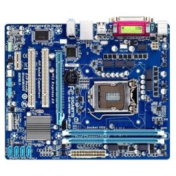 Placa de baza GIGABYTE; model: GA-H61M-S2P; socket: 1155; RAM: DD-RAM3; 2xPCI; 1xPCI-e; 1xPCI-e 16x; format: MICRO ATX; "GA-H61M-S2P, CG734102813