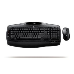 Kit Tastatura + Mouse LOGITECH; model: MX 3200; layout: SPN; NEGRU; USB; WIRELESS; MULTIMEDIA, 0FN623