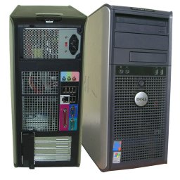 Dell, OPTIPLEX 755, Intel Pentium E2160, 1.80 GHz, video: Intel GMA 3100; TOWER