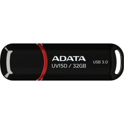 USB STICK ADATA; model: AUV150-32G-RBK; capacitate: 32 GB; culoare: NEGRU; USB 3.0