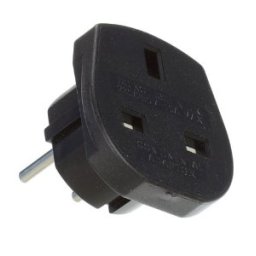ADAPTOR 3 PIN UK LA 2 PIN EURO , FARA IMPAMANTARE 250V/10A MF5369