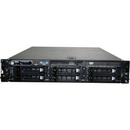 DELL PowerEdge 2950; 2x DualCore Intel Xeon 5110, 1600 MHz; 8 GB RAM; HDD TYPE: SAS; DVD; 4x 3,5 HDD bay