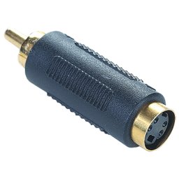 Adaptor S-VIDEO Jack to RCA plug CCV-521