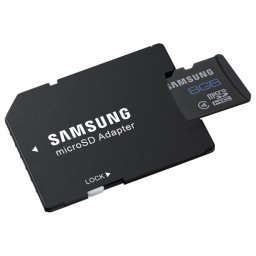 Card de memorie Samsung Micro-SDHC 8GB, Class 4 MB-MS48B