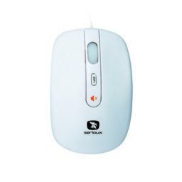 Mouse SERIOUX; model: WHT300; ALB; USB