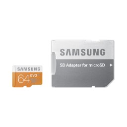 MICRO SD CARD SAMSUNG; model: MB-MP64DA/EU; capacitate: 64 GB; clasa: 10