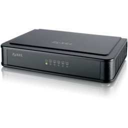 SWITCH, Zyxel model: Desktop Switch; PORTURI: 5 x RJ-45 ; "ES-105E