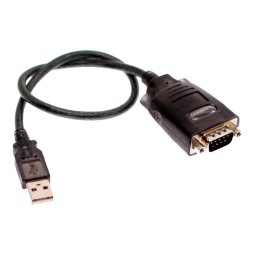 Cablu PC; USB 2.0 M la RS232; 1m