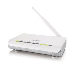 ROUTER cu management, ZYXEL model: Wireless N Router; WIRELESS; PORTURI: 4 x RJ-45 ; "NBG-416N