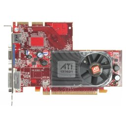 Placa video: ATI Radeon 2400 XT; 256 MB; PCI-E 16X; 1 x VGA; 1 x DVI; 1 x SVIDEO;
