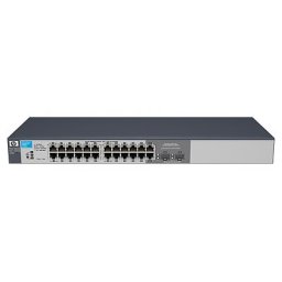 SWITCH cu management, HP model: PROCURVE 1810G-24; PORTURI: 24 x RJ-45 10/100/1000; 2 x SFP ; "R179538"; SH