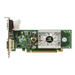 Placa video: NVIDIA GeForce 8400GS; 256 MB; PCI-E 16X; 1 x DVI-D F; 1 x SVIDEO; 1 x VGA;